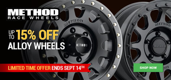up to 15% off method wheels 