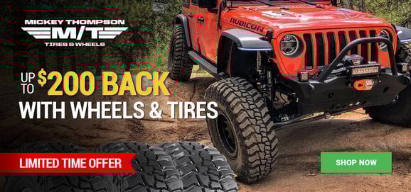Mickey Thompson - Up to $200 Back on Wheels & Tires