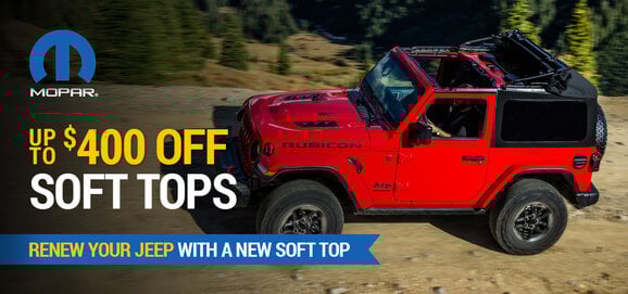 Mopar - Up to $400 OFF Soft Tops