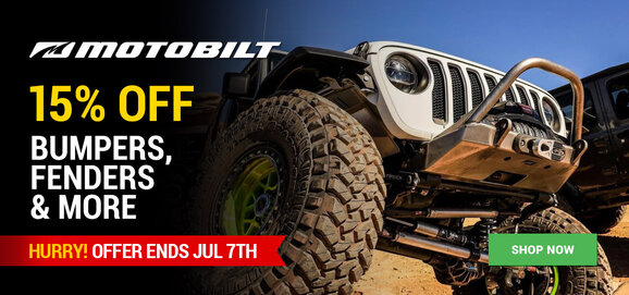 Motobilt - 15% OFF Bumpers, Fenders & More