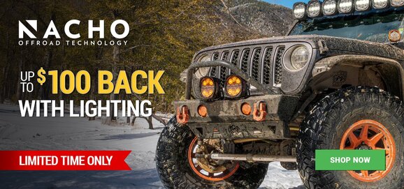 Nacho Lighting - Up to $100 Back on Lighting