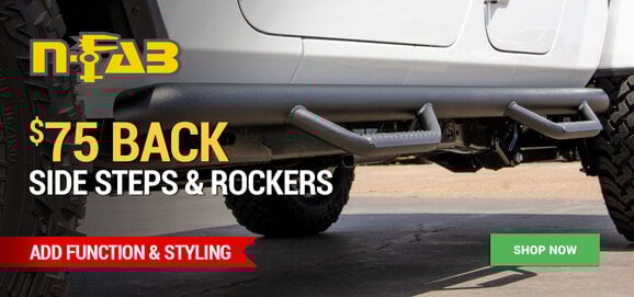 N-Fab - Get $75 Back on Side Steps & Rocker Guards