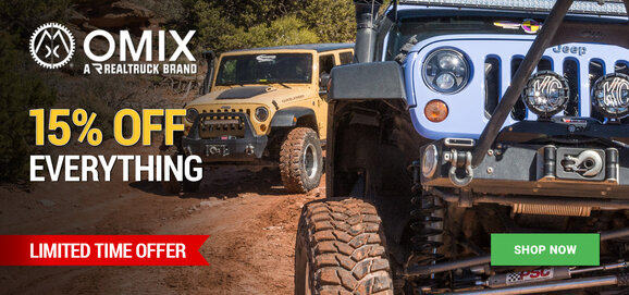 15% off all omix 