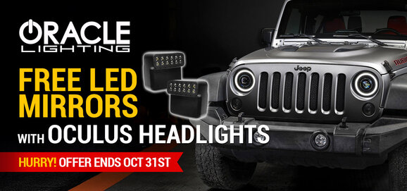 Oracle - FREE LED Mirrors with Oculus Headlights