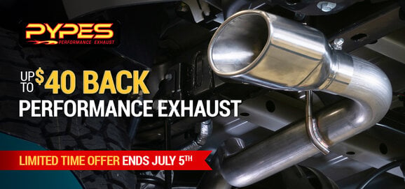 10% off pypes exhaust 