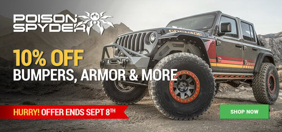 10% off poison spyder