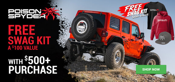 Poison Spyder - FREE Swag Kit with $500+ Purchase