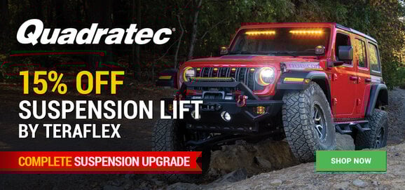 Quadratec - 15% OFF Suspension Lift by Teraflex