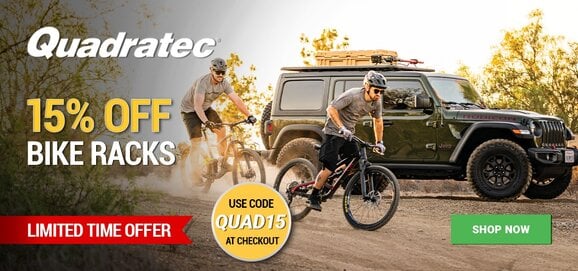 Quadratec - 15% OFF Bike Racks - Use Code QUAD15 at Checkout