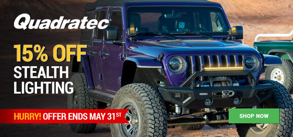 Quadratec - 15% OFF Stealth Lighting