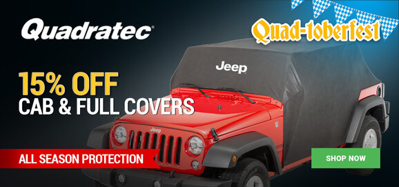 Quadtoberfest - Quadratec - 15% OFF Cab & Full Covers