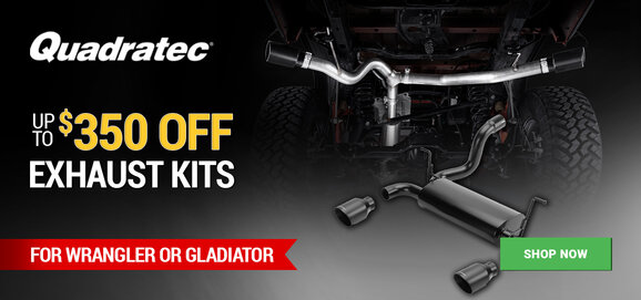 Quadratec - Up to $350 OFF Exhaust Kits