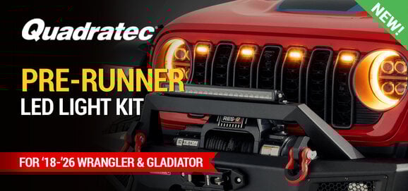 New Quadratec Pre Runner Light Kit