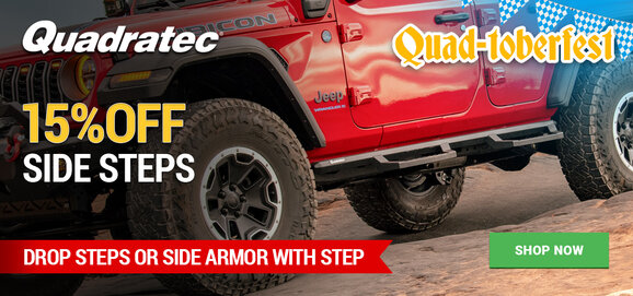 15% off side steps 