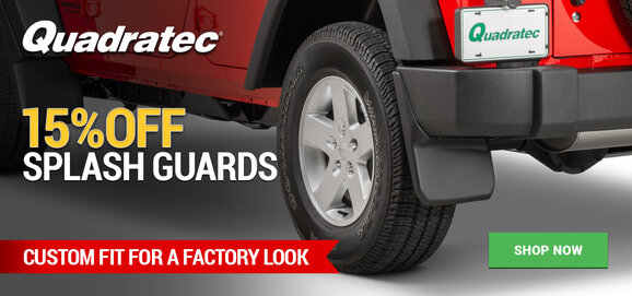 Quadratec - 15% OFF Splash Guards