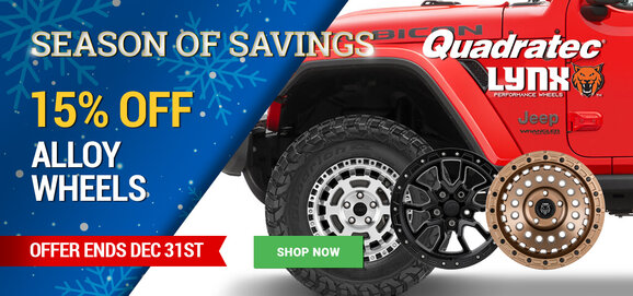 Quadratec - 15% OFF Alloy Wheels
