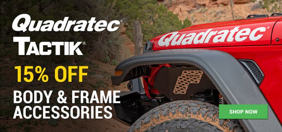 Quadratec/Tactik - 15% OFF Body & Frame Accessories