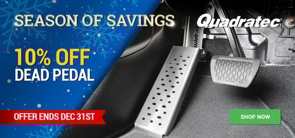Quadratec - 10% OFF Dead Pedal