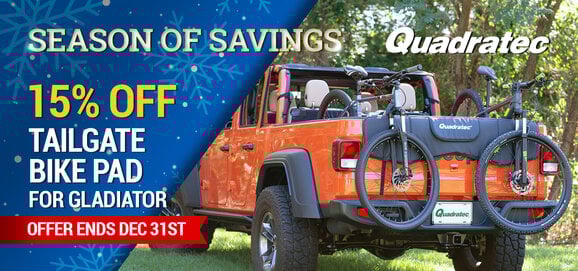 Quadratec - 15% OFF Bike Pad for Gladiator