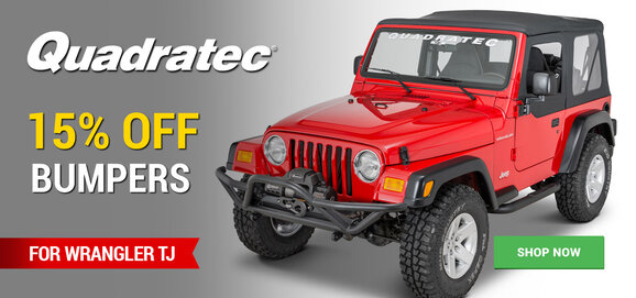 Quadratec - 15% OFF Bumpers for TJ