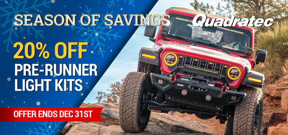 Quadratec - 20% OFF Pre-Runner Light Kits