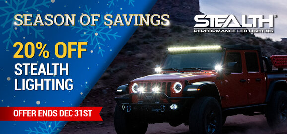 Quadratec - 20% OFF Stealth Lighting