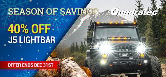 Quadratec - 40% OFF J5 Lightbar