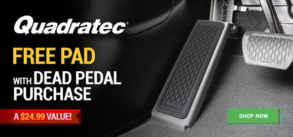 Quadratec - FREE Pad with Dead Pedal