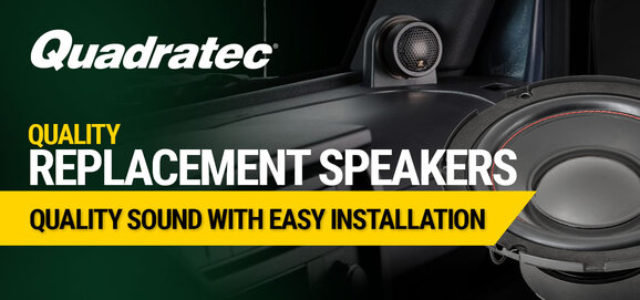 Quadratec Replacement Speakers
