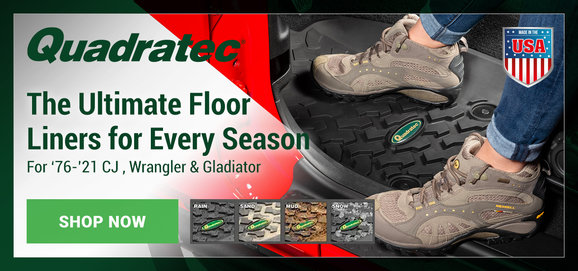 Quadratec Ultimate All Weather Floor Liners