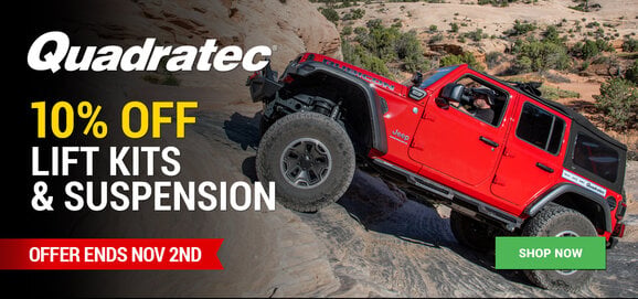Quadratec - 10% OFF Lift Kits & Suspension