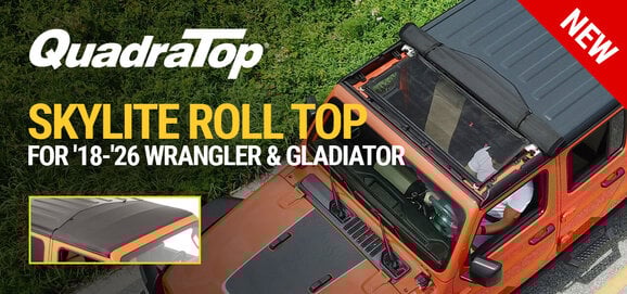 QuadraTop Skylite Roll Top for Hardtop