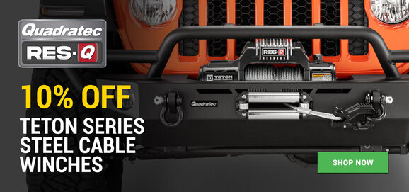 RES-Q - 10% OFF Teton Winches with Steel Cable