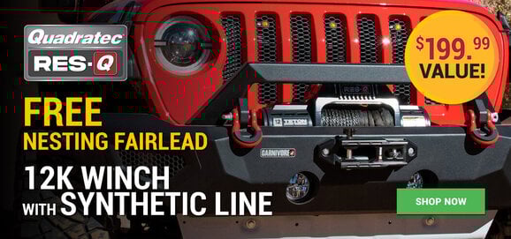 RES-Q - FREE Nested Fairlead w/Teton Series Winch