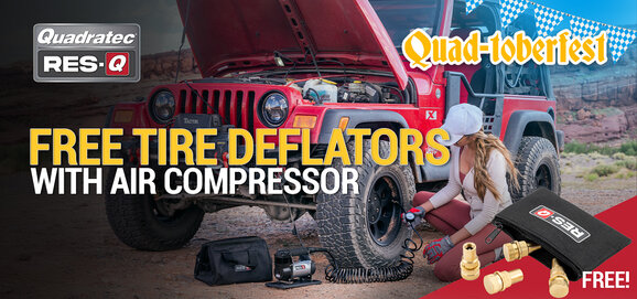 Quadtoberfest - RES-Q - FREE Tire Deflators with Air Compressor