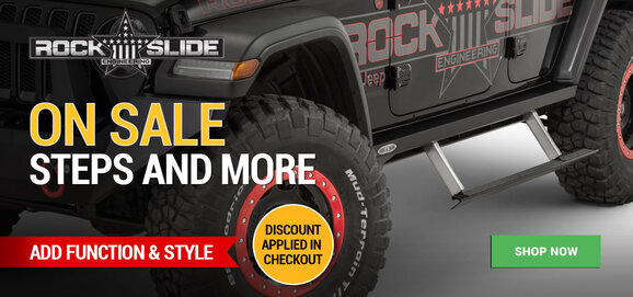 Rock Slide Engineering - On Sale Steps and More - Discount Applied at Checkout