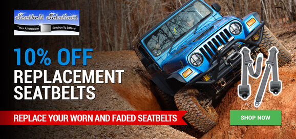 Seatbelt Solutions - 10% OFF Replacement Seatbelts