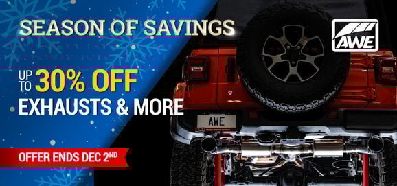 AWE - Up to 30% OFF Exhausts & More