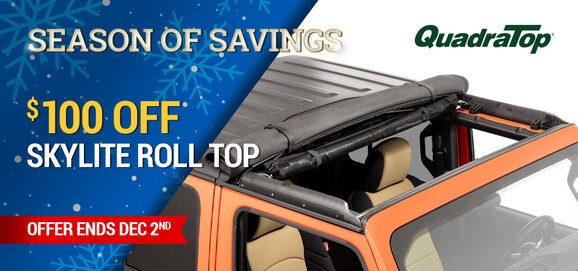QuadraTop - $100 OFF Skylite Roll Top