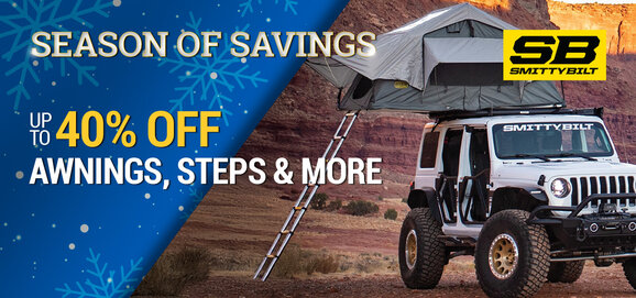 Smittybilt - Save up to 40% on Awnings, Steps & More