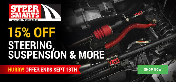 Steer Smarts - 15% Off Steering, Suspension & More