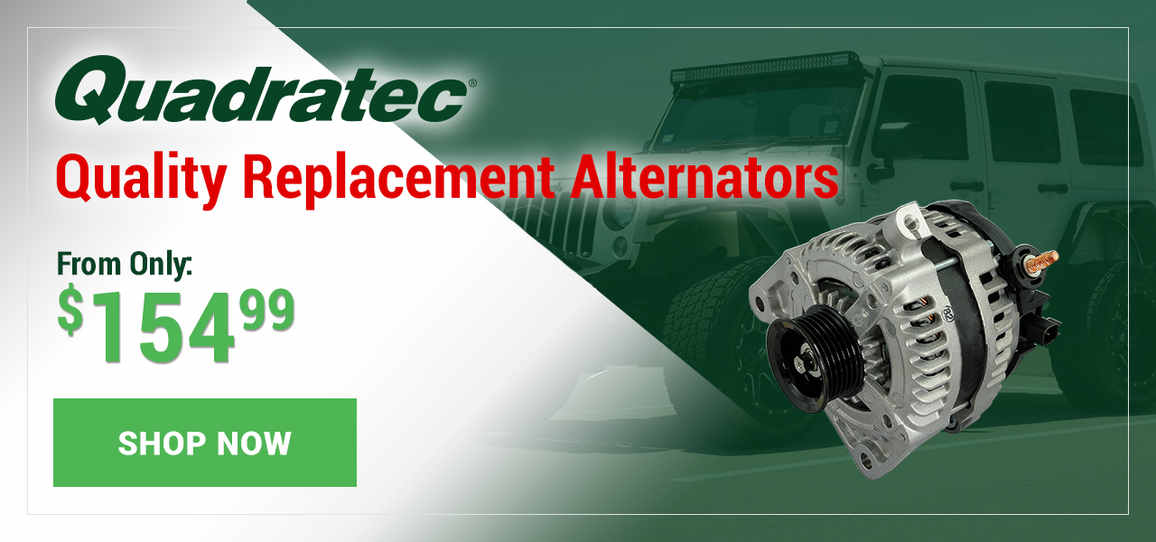 Jeep Electrical - Alternator, Wiring & Starters | Quadratec image.