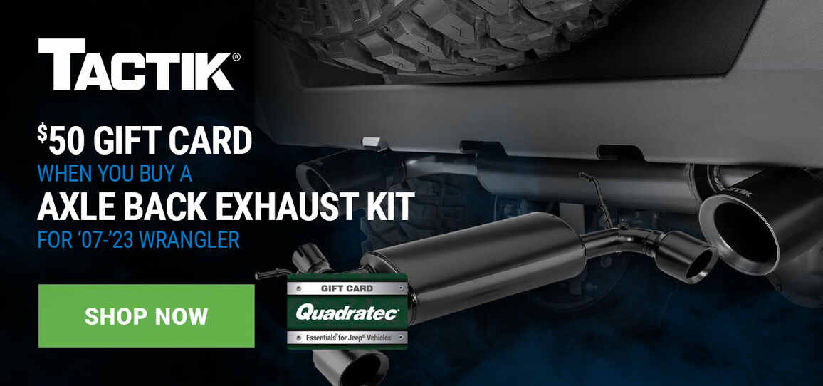 Jeep Exhaust, Headers & Mufflers Quadratec