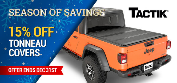 Tactik - 15% OFF Tonneau Covers