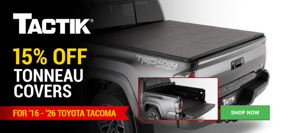Tactik - 15% OFF Tacoma Tonneaus