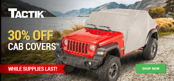 Tactik - 30% OFF Cab Covers