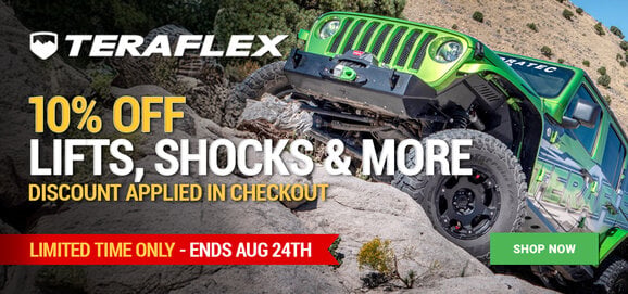 10% off teraflex 