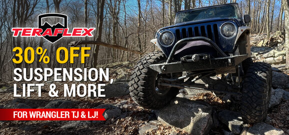 Teraflex - 30% OFF Suspensions, Lifts & More for TJ & LJ