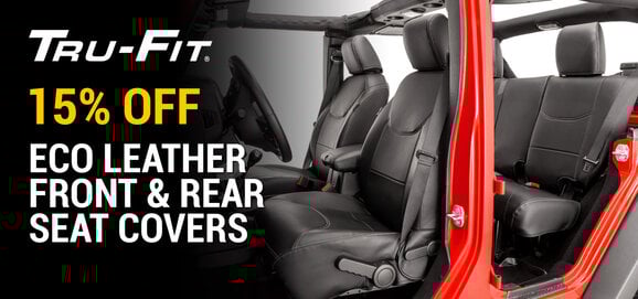 Tru-Fit - 15% OFF Eco Leather Seat Covers