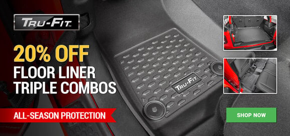 Tru-Fit - 20% OFF Floor Liner Triple Combos